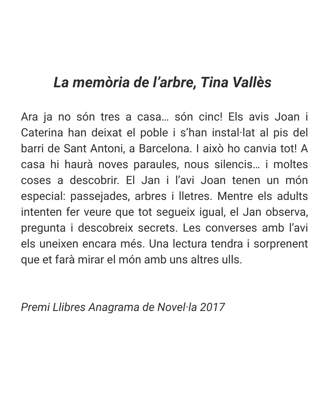 Club de lectura estiu